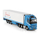 Volvo Volvo FH Aero Globetrotter XL 6x2 Twin Steer + Reefer Semitrailer 3 Axle 'Jansen Urk' - 1:50 - WSI Models Volvo Volvo FH Aero Globetrotter XL 6x2 Twin Steer + Reefer Semitrailer 3 Axle 'Jansen Urk' - 1:50 - WSI Models