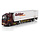 Volvo FH Aero Globetrotter Electric 4x2 + Reefer Semitrailer 2 Axle 'Galliker' - 1:50 - WSI Models
