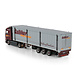 Volvo Volvo FH Aero Globetrotter 4x2 + Volume Semitrailer 3 Axle 'Galliker' - 1:50 - WSI Models Volvo Volvo FH Aero Globetrotter 4x2 + Volume Semitrailer 3 Axle 'Galliker' - 1:50 - WSI Models