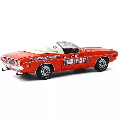 Dodge Dodge Challenger Official Pace Car 1971 - 1:18 - Greenlight Dodge Dodge Challenger Official Pace Car 1971 - 1:18 - Greenlight