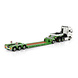 Volvo Volvo FH5 Globetrotter 6x4 + Semi Low Loader + Dolly 1 Axle + 3 Axle 'Rachet'  - 1:50 - WSI Models
