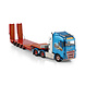 Volvo Volvo FH5 Globetrotter 6x4 + Semi Low Loader 4 Axle + Ramps 'Jesper Thygesen' - 1:50 - WSI Models Volvo Volvo FH5 Globetrotter 6x4 + Semi Low Loader 4 Axle + Ramps 'Jesper Thygesen' - 1:50 - WSI Models