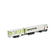 Volvo Volvo FH4 Globetrotter 4x2 + Semi Box Trailer 3 Axle + Drawbar Box Trailer 2 Axle 'Segers Transport' (LZV) - 1:50 - WSI Models Volvo Volvo FH4 Globetrotter 4x2 + Semi Box Trailer 3 Axle + Drawbar Box Trailer 2 Axle 'Segers Transport' (LZV) - 1:50 - WSI Models