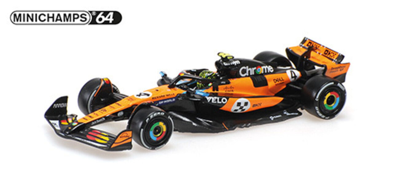 Formule 1 McLaren F1 Team MCL39, Norris, Winner Monaco GP 2025 - 1:64 - Minichamps Formule 1 McLaren F1 Team MCL39, Norris, Winner Monaco GP 2025 - 1:64 - Minichamps