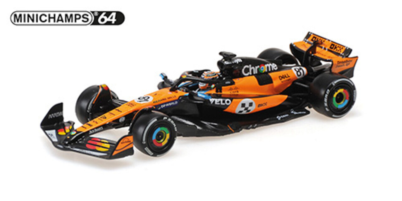 Formule 1 McLaren F1 Team MCL39, Piastri, 3rd Place Monaco GP 2025 - 1:64 - Minichamps Formule 1 McLaren F1 Team MCL39, Piastri, 3rd Place Monaco GP 2025 - 1:64 - Minichamps