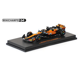 Formule 1 McLaren F1 Team MCL39, Piastri, 3rd Place Monaco GP 2025 - 1:64 - Minichamps Formule 1 McLaren F1 Team MCL39, Piastri, 3rd Place Monaco GP 2025 - 1:64 - Minichamps
