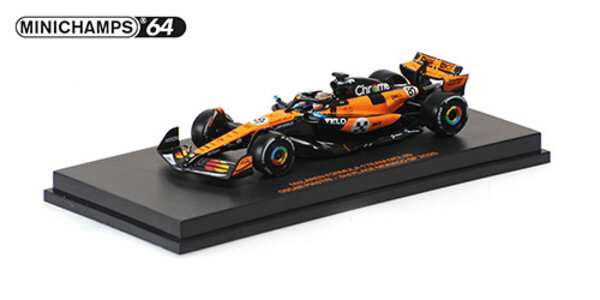 Formule 1 McLaren F1 Team MCL39, Piastri, 3rd Place Monaco GP 2025 - 1:64 - Minichamps Formule 1 McLaren F1 Team MCL39, Piastri, 3rd Place Monaco GP 2025 - 1:64 - Minichamps
