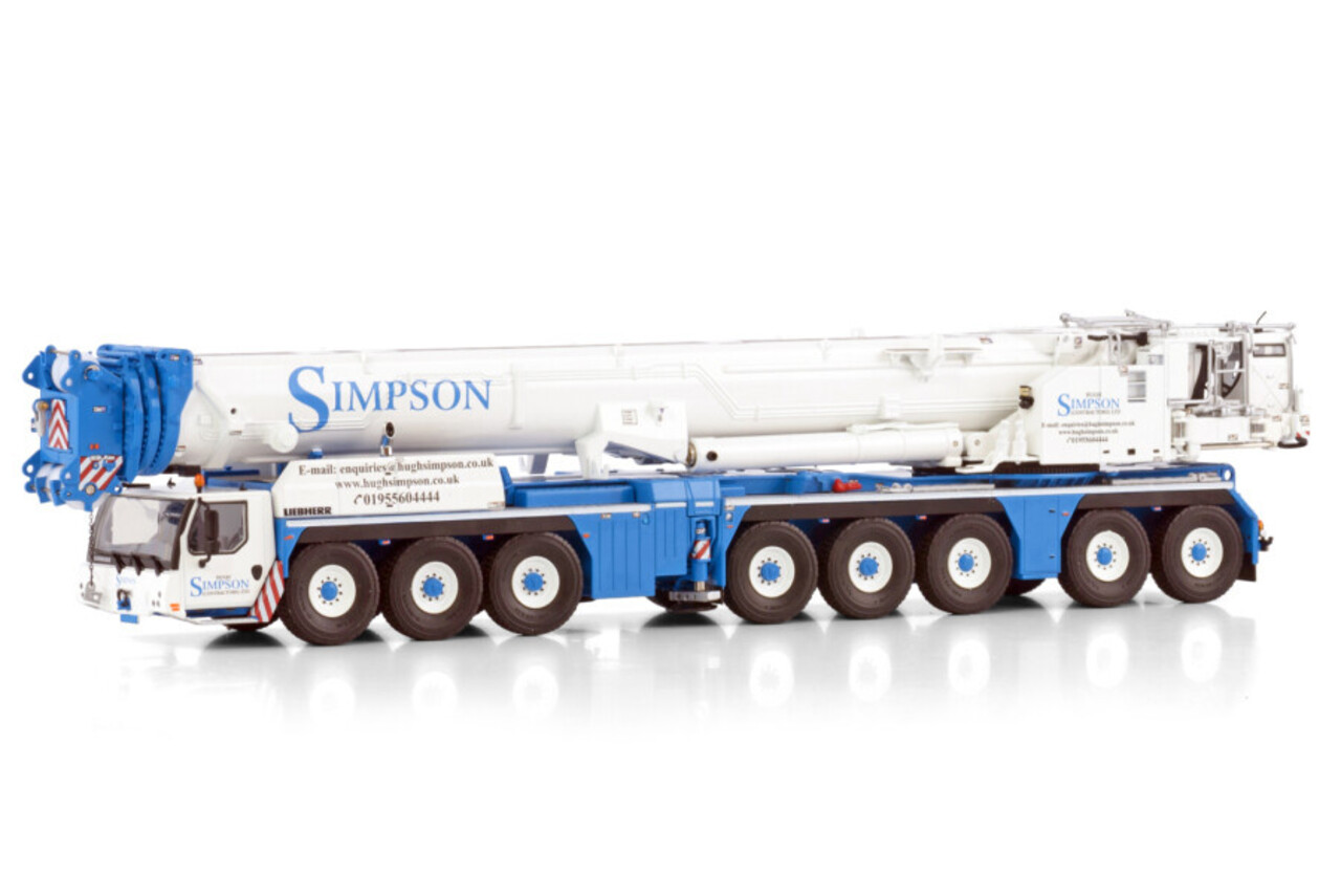 Liebherr Liebherr LTM 1650-8.1 Hugh Simpson LTD (UK) - 1:50 - WSI Models Liebherr Liebherr LTM 1650-8.1 Hugh Simpson LTD (UK) - 1:50 - WSI Models