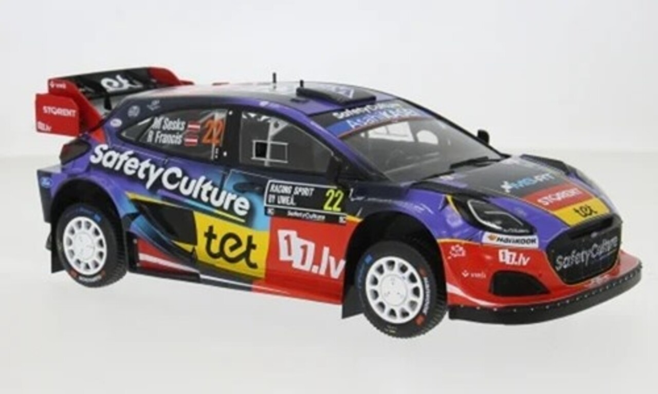 Ford Ford Puma Rally 1 #22 WRC Rally Sweden 2025 - 1:18 - IXO Models Ford Ford Puma Rally 1 #22 WRC Rally Sweden 2025 - 1:18 - IXO Models