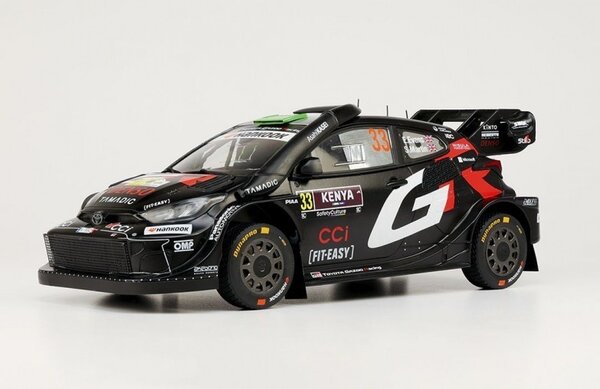 Toyota Toyota GR Yaris Rally1 #33 Winner Safari Rally Kenia 2025 - 1:18 - IXO Models Toyota Toyota GR Yaris Rally1 #33 Winner Safari Rally Kenia 2025 - 1:18 - IXO Models