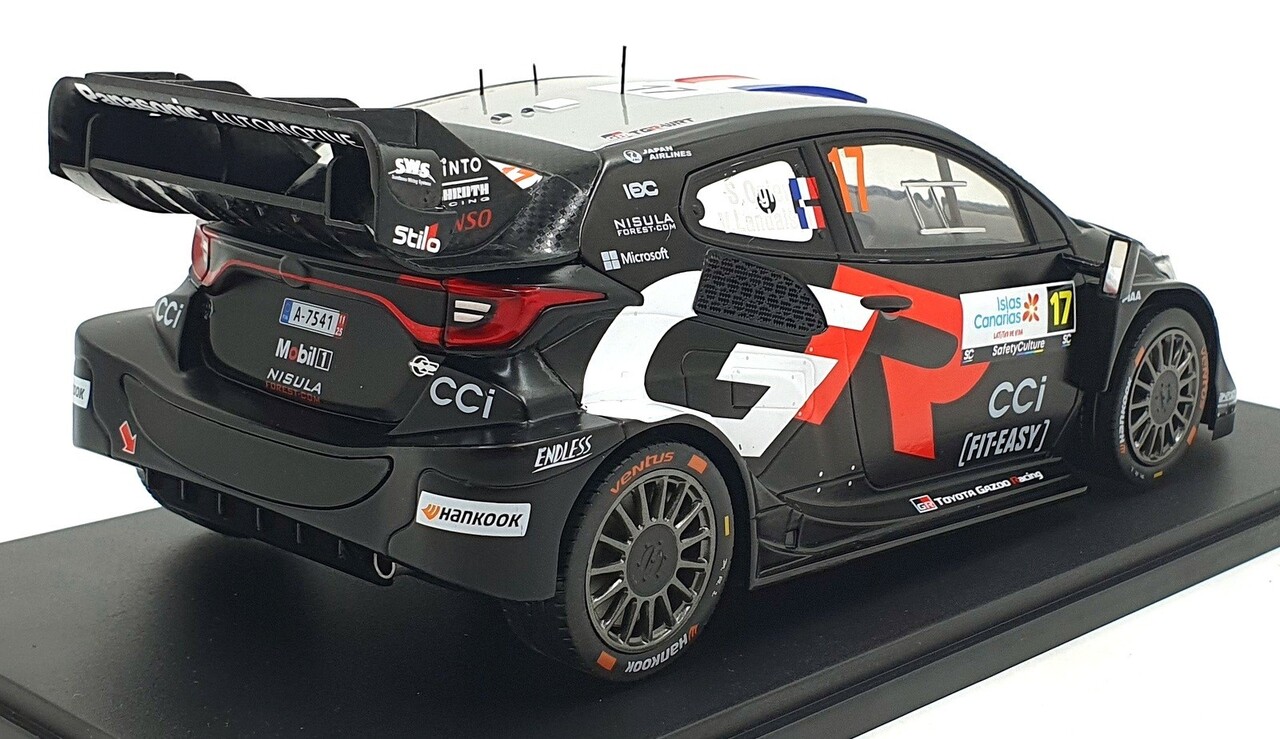 Toyota Toyota GR Yaris Rally 1 #17 Rally Canary Islands 2025 - 1:18 - IXO Models Toyota Toyota GR Yaris Rally 1 #17 Rally Canary Islands 2025 - 1:18 - IXO Models