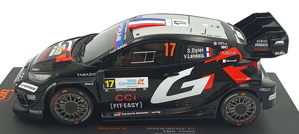 Toyota Toyota GR Yaris Rally 1 #17 Rally Canary Islands 2025 - 1:18 - IXO Models Toyota Toyota GR Yaris Rally 1 #17 Rally Canary Islands 2025 - 1:18 - IXO Models