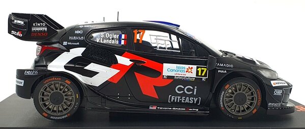Toyota Toyota GR Yaris Rally 1 #17 Rally Canary Islands 2025 - 1:18 - IXO Models Toyota Toyota GR Yaris Rally 1 #17 Rally Canary Islands 2025 - 1:18 - IXO Models