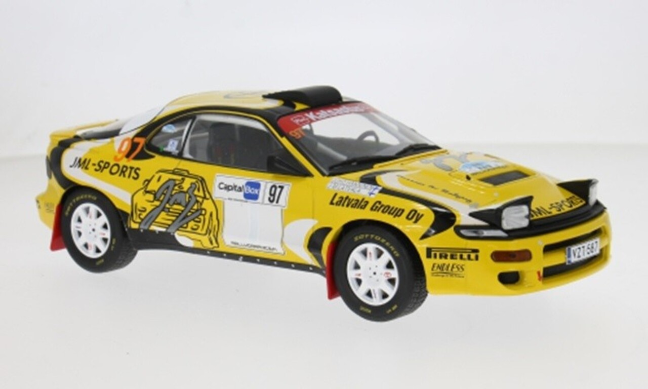 Toyota Toyota Celica GT-Four Turbo (ST 185) #97 Rally Artic Lapland 2024 - 1:18 - IXO Models Toyota Toyota Celica GT-Four Turbo (ST 185) #97 Rally Artic Lapland 2024 - 1:18 - IXO Models