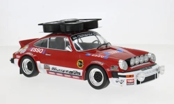 Porsche Porsche 911 SC Gr.4 #0 Rally Monte Carlo 1980 Night Version (Assistance Car) - 1:18 - IXO Models
