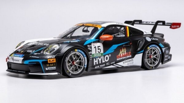 Porsche Porsche 911/992 GT3 Cup #15 Porsche Cup Oschersleben (Germany) 2024 - 1:18 - IXO Models Porsche Porsche 911/992 GT3 Cup #15 Porsche Cup Oschersleben (Germany) 2024 - 1:18 - IXO Models
