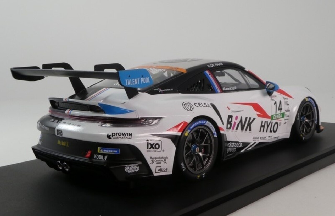Porsche Porsche 911/992 GT3 Cup #14 Porsche Cup Oschersleben (Germany) 2024 - 1:18 - IXO Models Porsche Porsche 911/992 GT3 Cup #14 Porsche Cup Oschersleben (Germany) 2024 - 1:18 - IXO Models