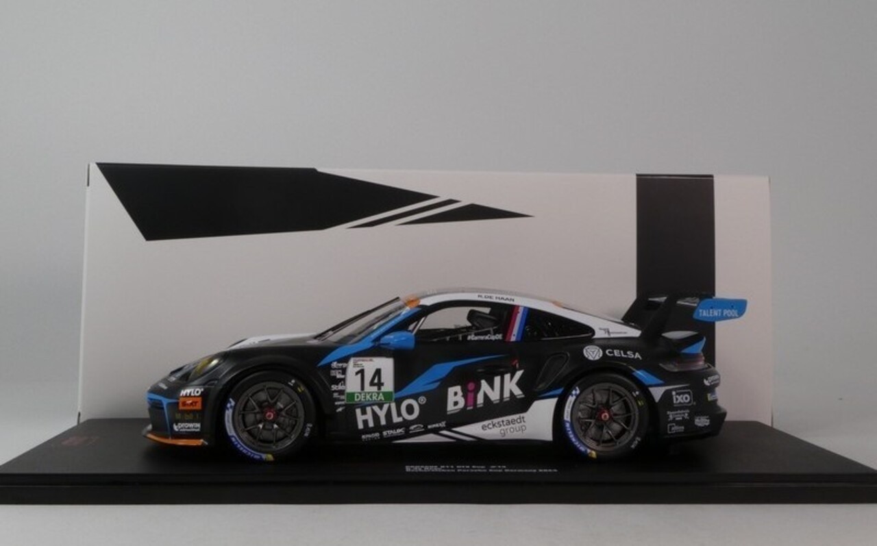 Porsche Porsche 911/992 GT3 Cup #14 Porsche Cup Oschersleben (Germany) 2024 - 1:18 - IXO Models Porsche Porsche 911/992 GT3 Cup #14 Porsche Cup Oschersleben (Germany) 2024 - 1:18 - IXO Models