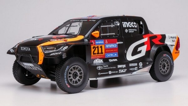 Toyota Toyota GR DKR Hilux Evo T1U #211 Rally Dakar 2024 - 1:18 - IXO Models Toyota Toyota GR DKR Hilux Evo T1U #211 Rally Dakar 2024 - 1:18 - IXO Models