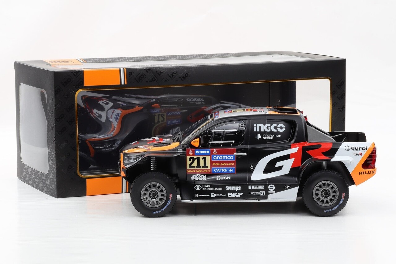 Toyota Toyota GR DKR Hilux Evo T1U #211 Rally Dakar 2024 - 1:18 - IXO Models Toyota Toyota GR DKR Hilux Evo T1U #211 Rally Dakar 2024 - 1:18 - IXO Models