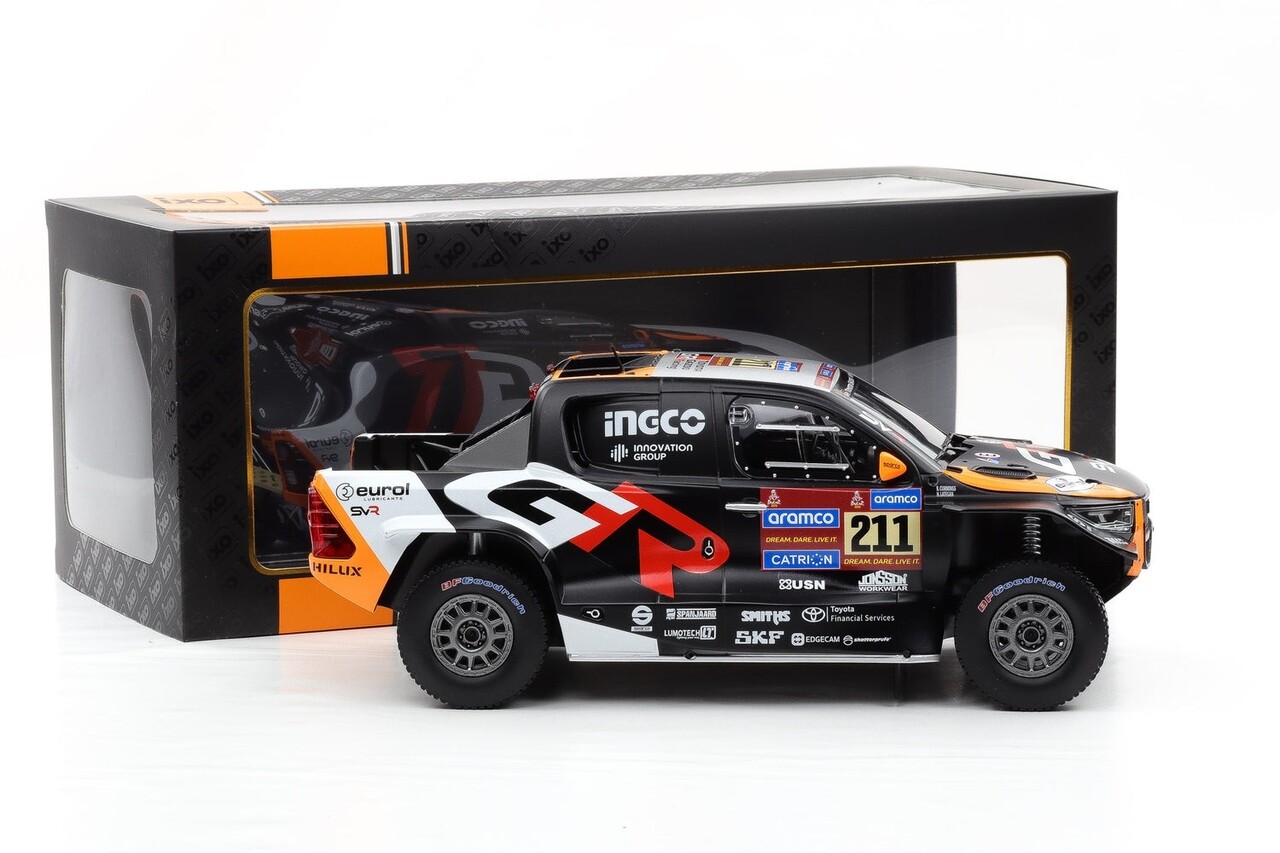 Toyota Toyota GR DKR Hilux Evo T1U #211 Rally Dakar 2024 - 1:18 - IXO Models Toyota Toyota GR DKR Hilux Evo T1U #211 Rally Dakar 2024 - 1:18 - IXO Models