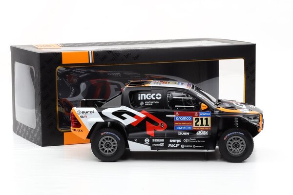 Toyota Toyota GR DKR Hilux Evo T1U #211 Rally Dakar 2024 - 1:18 - IXO Models Toyota Toyota GR DKR Hilux Evo T1U #211 Rally Dakar 2024 - 1:18 - IXO Models