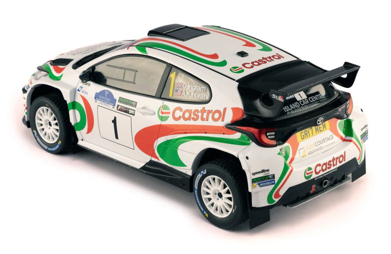 Toyota Toyota GR Yaris Rally 2 #1 Winner Rally Voyonic Grampian Forest (Scotland) 2024 - 1:18 - IXO Models Toyota Toyota GR Yaris Rally 2 #1 Winner Rally Voyonic Grampian Forest (Scotland) 2024 - 1:18 - IXO Models