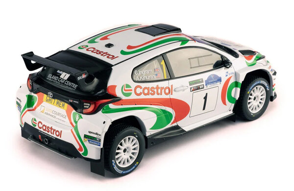 Toyota Toyota GR Yaris Rally 2 #1 Winner Rally Voyonic Grampian Forest (Scotland) 2024 - 1:18 - IXO Models Toyota Toyota GR Yaris Rally 2 #1 Winner Rally Voyonic Grampian Forest (Scotland) 2024 - 1:18 - IXO Models