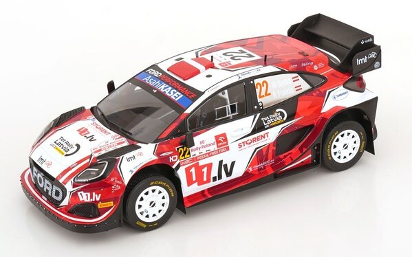 Ford Ford Puma Rally 1 #22 Rally WM Rally Poland 2024 - 1:18 - IXO Models Ford Ford Puma Rally 1 #22 Rally WM Rally Poland 2024 - 1:18 - IXO Models