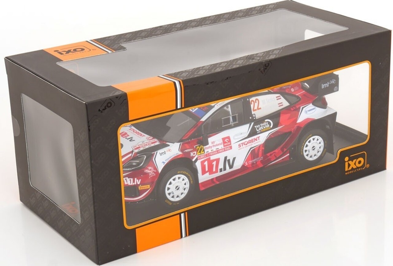 Ford Ford Puma Rally 1 #22 Rally WM Rally Poland 2024 - 1:18 - IXO Models Ford Ford Puma Rally 1 #22 Rally WM Rally Poland 2024 - 1:18 - IXO Models