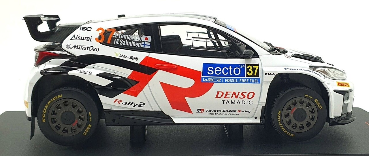 Toyota Toyota GR Yaris Rally 2 #37 Rally WM Rally Finland 2024 - 1:18 - IXO Models Toyota Toyota GR Yaris Rally 2 #37 Rally WM Rally Finland 2024 - 1:18 - IXO Models