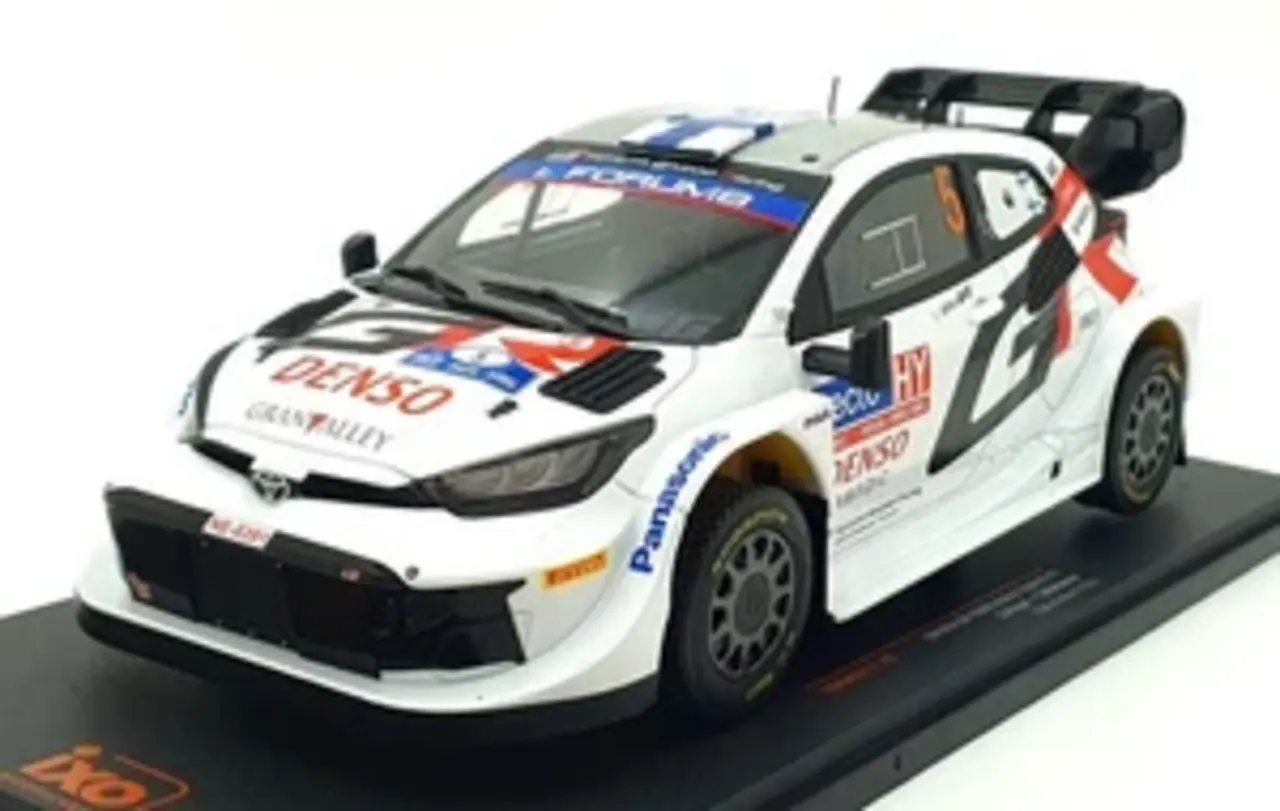 Toyota Toyota GR Yaris Rally 1 Hybrid #5 Rally WM Rally Finland 2024 - 1:18 - IXO Models Toyota Toyota GR Yaris Rally 1 Hybrid #5 Rally WM Rally Finland 2024 - 1:18 - IXO Models