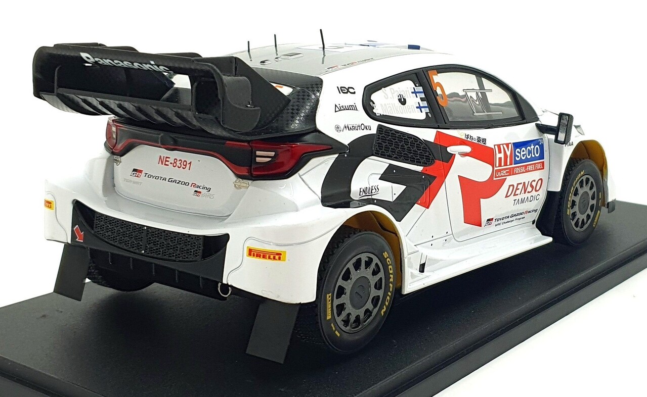 Toyota Toyota GR Yaris Rally 1 Hybrid #5 Rally WM Rally Finland 2024 - 1:18 - IXO Models Toyota Toyota GR Yaris Rally 1 Hybrid #5 Rally WM Rally Finland 2024 - 1:18 - IXO Models