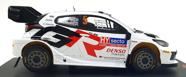 Toyota Toyota GR Yaris Rally 1 Hybrid #5 Rally WM Rally Finland 2024 - 1:18 - IXO Models Toyota Toyota GR Yaris Rally 1 Hybrid #5 Rally WM Rally Finland 2024 - 1:18 - IXO Models