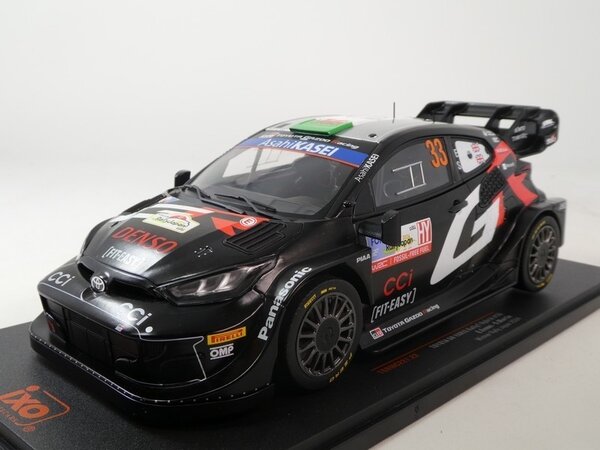 Toyota Toyota GR Yaris Rally 1 Hybrid #33 WRC Rally Japan 2024 - 1:18 - IXO Models Toyota Toyota GR Yaris Rally 1 Hybrid #33 WRC Rally Japan 2024 - 1:18 - IXO Models