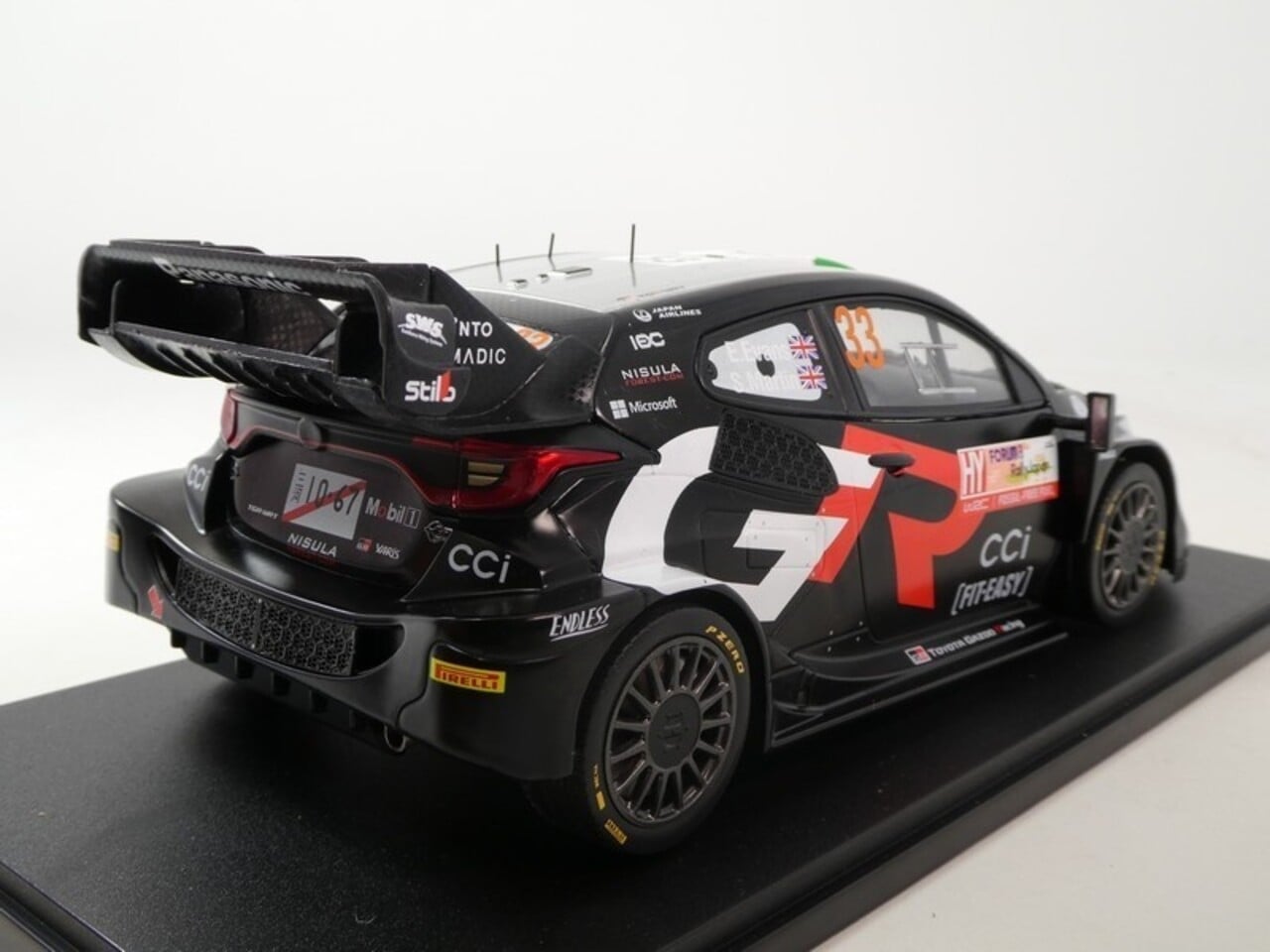 Toyota Toyota GR Yaris Rally 1 Hybrid #33 WRC Rally Japan 2024 - 1:18 - IXO Models Toyota Toyota GR Yaris Rally 1 Hybrid #33 WRC Rally Japan 2024 - 1:18 - IXO Models