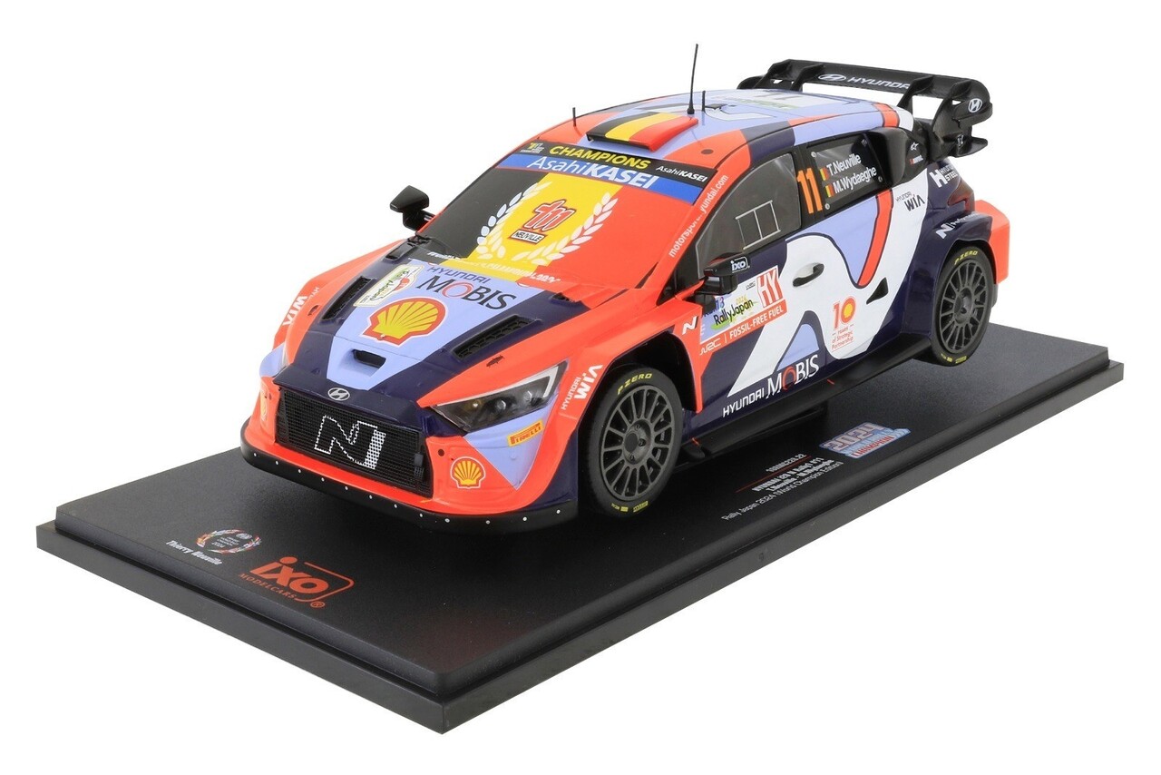 Hyundai Hyundai i20 N Rally 1 #11 WRC Rally Japan Rally 2024 - 1:43 - IXO Models Hyundai Hyundai i20 N Rally 1 #11 WRC Rally Japan Rally 2024 - 1:43 - IXO Models