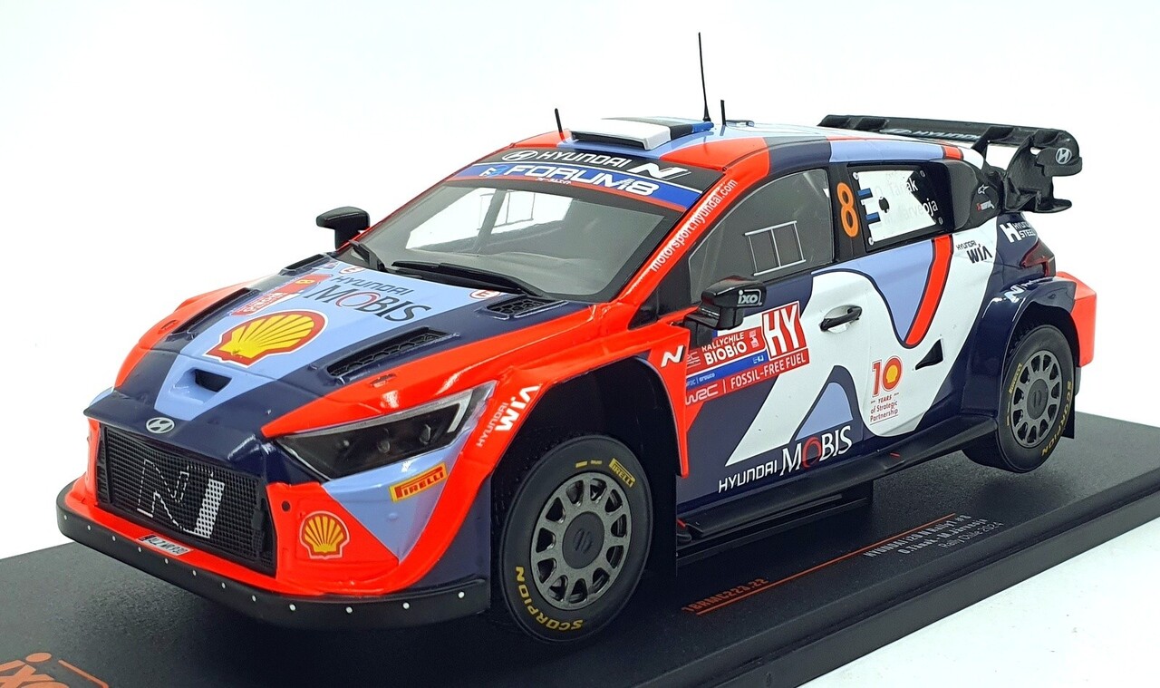 Hyundai Hyundai i20 N Rally 1 #8 Rally WM Rally Chili 2024 - 1:43 - IXO Models Hyundai Hyundai i20 N Rally 1 #8 Rally WM Rally Chili 2024 - 1:43 - IXO Models