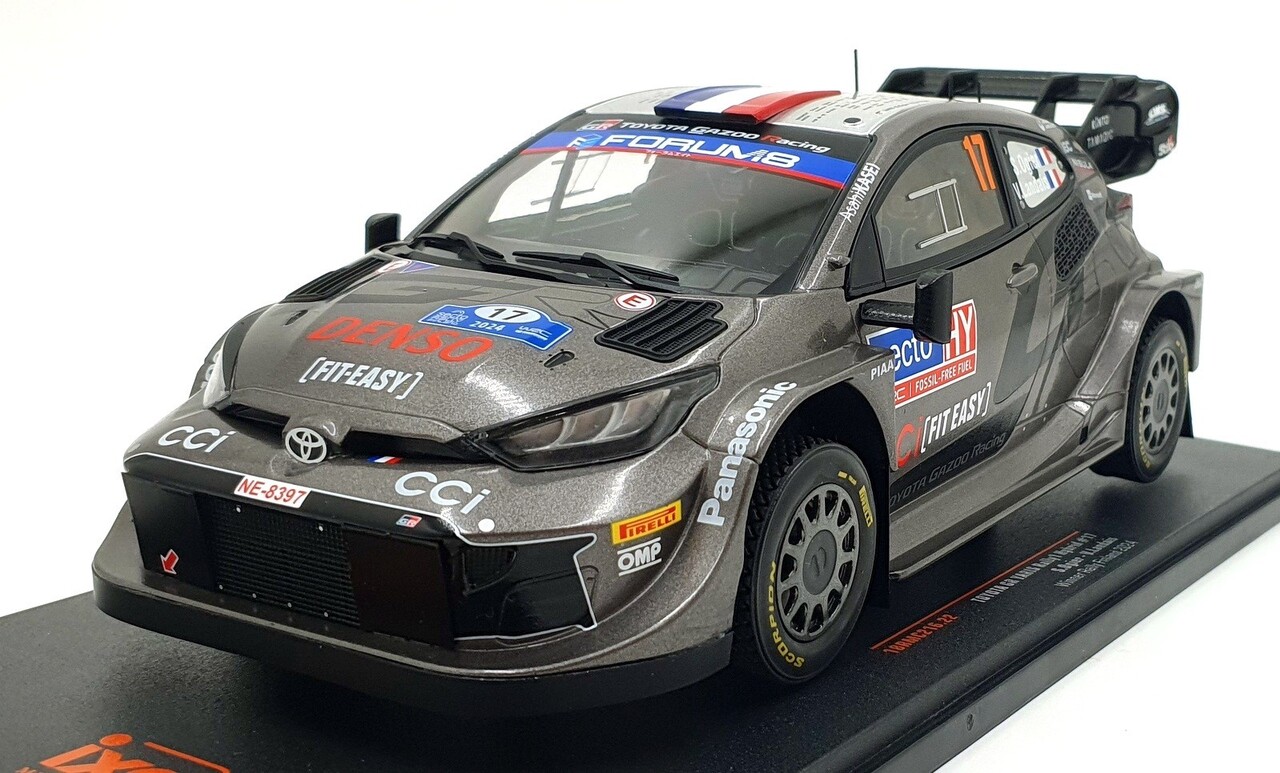 Toyota Toyota GR Yaris Rally 1 Hybrid #17 Rally WM Rally Finland 2024 - 1:18 - IXO Models Toyota Toyota GR Yaris Rally 1 Hybrid #17 Rally WM Rally Finland 2024 - 1:18 - IXO Models