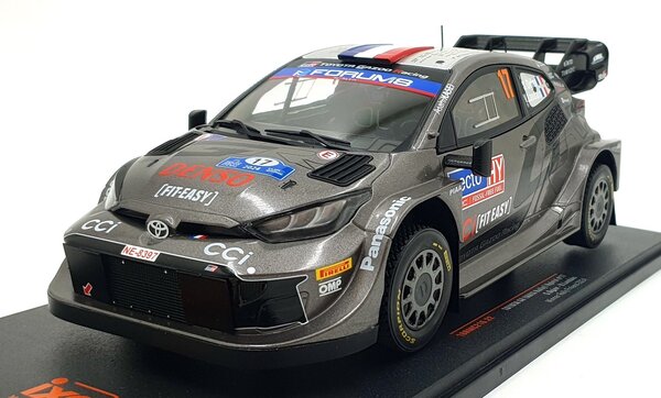 Toyota Toyota GR Yaris Rally 1 Hybrid #17 Rally WM Rally Finland 2024 - 1:18 - IXO Models Toyota Toyota GR Yaris Rally 1 Hybrid #17 Rally WM Rally Finland 2024 - 1:18 - IXO Models