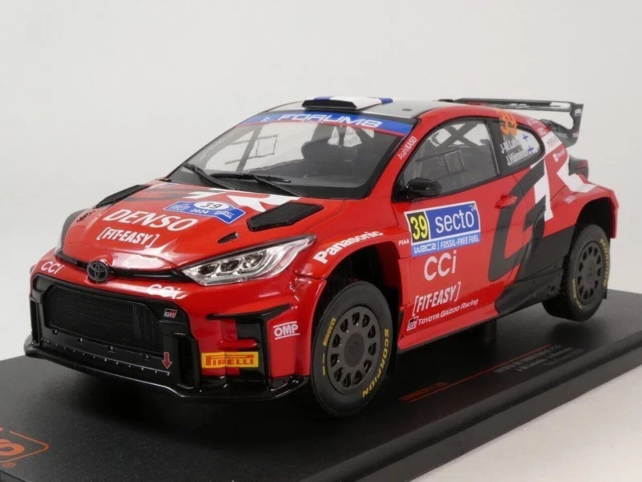 Toyota Toyota GR Yaris Rally 2 # 39 Rally WM Rally Finland 2024 - 1:18 - IXO Models Toyota Toyota GR Yaris Rally 2 # 39 Rally WM Rally Finland 2024 - 1:18 - IXO Models