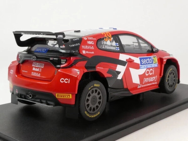 Toyota Toyota GR Yaris Rally 2 # 39 Rally WM Rally Finland 2024 - 1:18 - IXO Models Toyota Toyota GR Yaris Rally 2 # 39 Rally WM Rally Finland 2024 - 1:18 - IXO Models