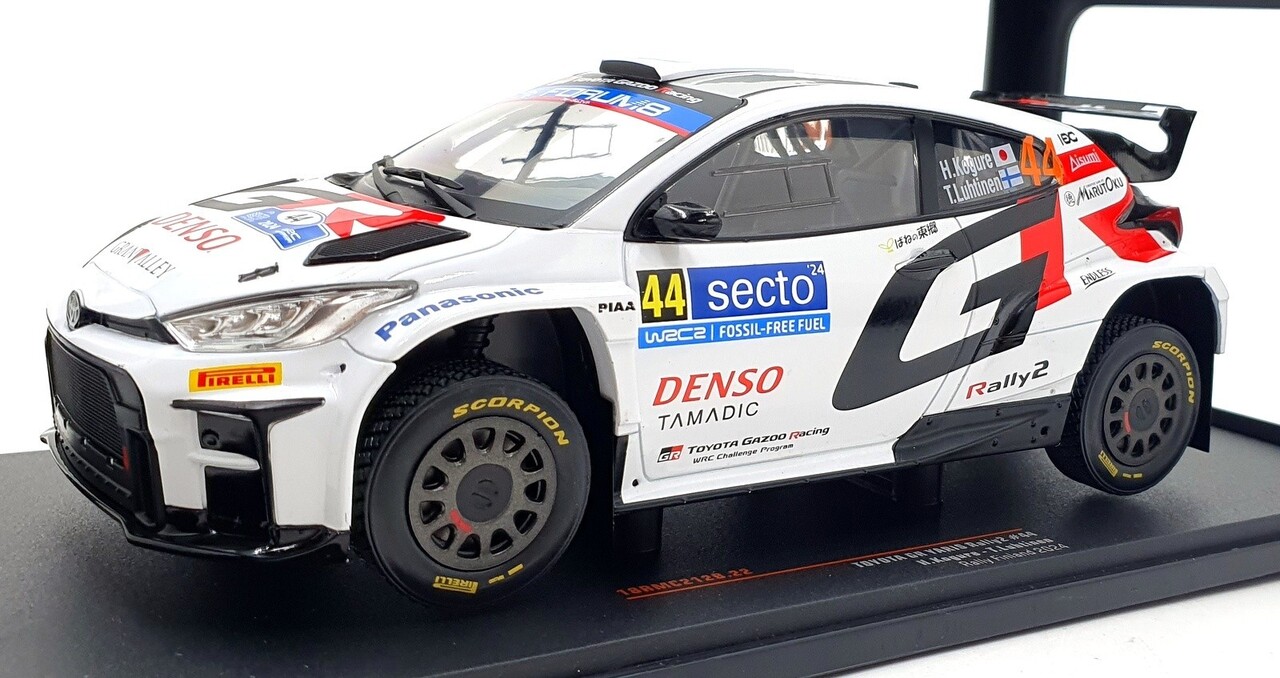 Toyota Toyota GR Yaris Rally 2 #44 Rally WM Rally Finland  2024 - 1:18 - IXO Models