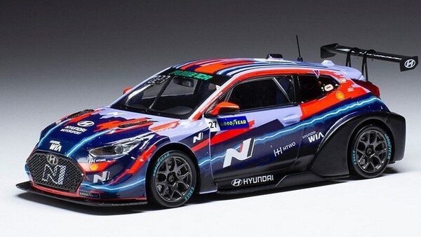Hyundai Hyundai Veloster N ETCR #27 ETCR Pau (France) 2021 - 1:43 - IXO Models Hyundai Hyundai Veloster N ETCR #27 ETCR Pau (France) 2021 - 1:43 - IXO Models