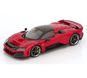 Ferrari Ferrari F80 (Silver / Black Wheels) - 1:18 - Bburago (Signature Series) Ferrari Ferrari F80 (Silver / Black Wheels) - 1:18 - Bburago (Signature Series)