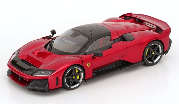 Ferrari Ferrari F80 (Silver / Black Wheels) - 1:18 - Bburago (Signature Series) Ferrari Ferrari F80 (Silver / Black Wheels) - 1:18 - Bburago (Signature Series)