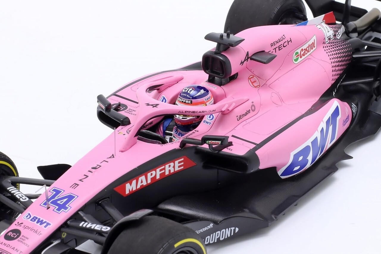 Formule 1 BWT Alpine F1 Team A522 Bahrain GP 2022 (Fernando Alonso) - 1:18 - Minichamps Formule 1 BWT Alpine F1 Team A522 Bahrain GP 2022 (Fernando Alonso) - 1:18 - Minichamps