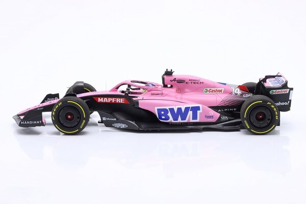 Formule 1 BWT Alpine F1 Team A522 Bahrain GP 2022 (Fernando Alonso) - 1:18 - Minichamps Formule 1 BWT Alpine F1 Team A522 Bahrain GP 2022 (Fernando Alonso) - 1:18 - Minichamps