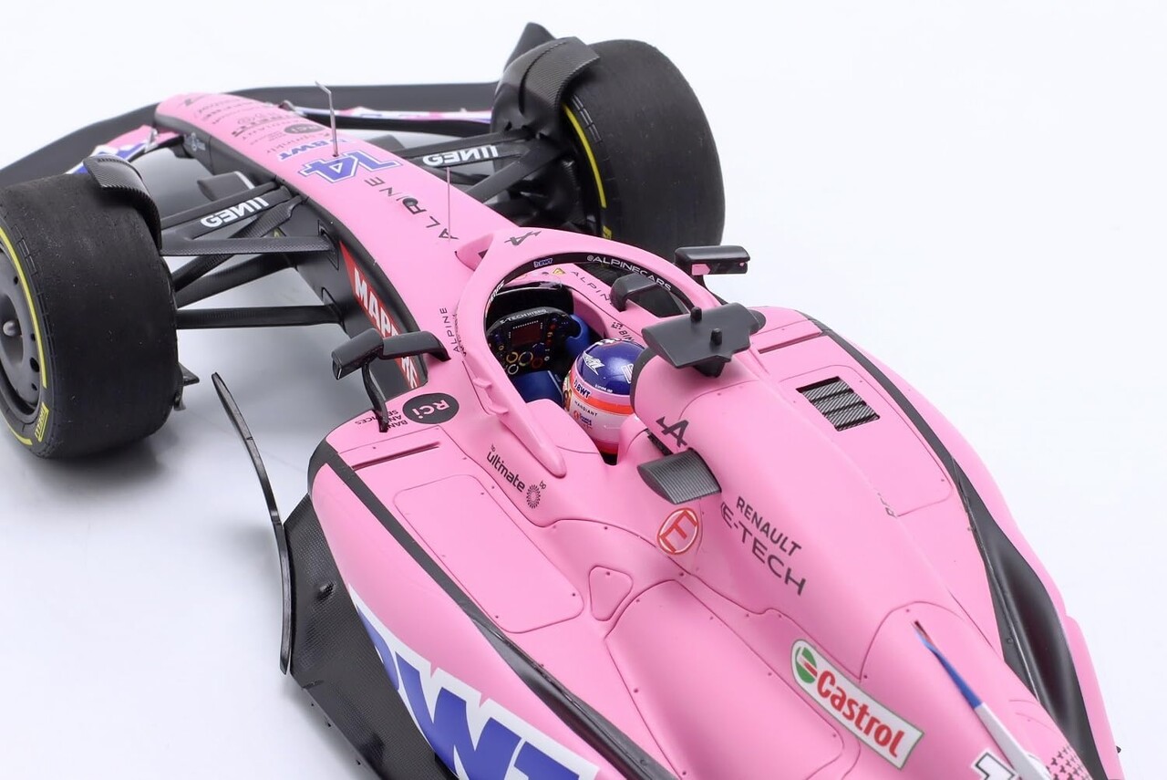 Formule 1 BWT Alpine F1 Team A522 Bahrain GP 2022 (Fernando Alonso) - 1:18 - Minichamps Formule 1 BWT Alpine F1 Team A522 Bahrain GP 2022 (Fernando Alonso) - 1:18 - Minichamps