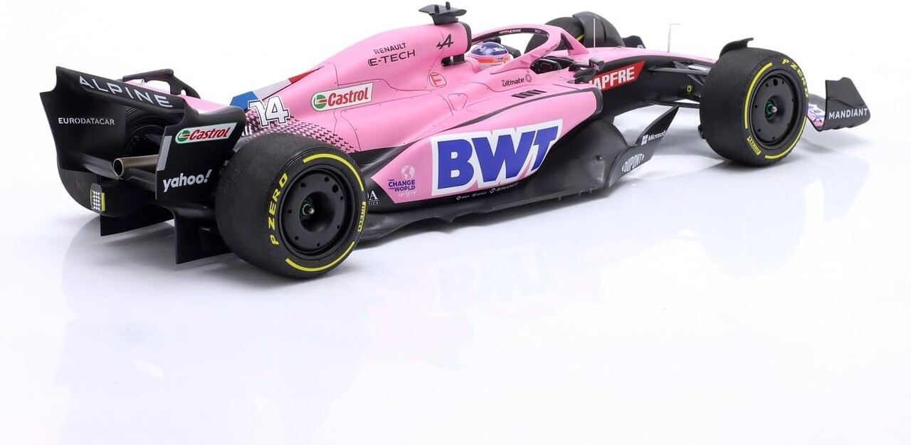 Formule 1 BWT Alpine F1 Team A522 Bahrain GP 2022 (Fernando Alonso) - 1:18 - Minichamps Formule 1 BWT Alpine F1 Team A522 Bahrain GP 2022 (Fernando Alonso) - 1:18 - Minichamps